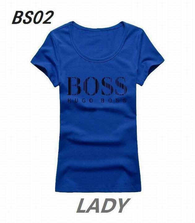 BOSS short round collar T woman S-XL-079